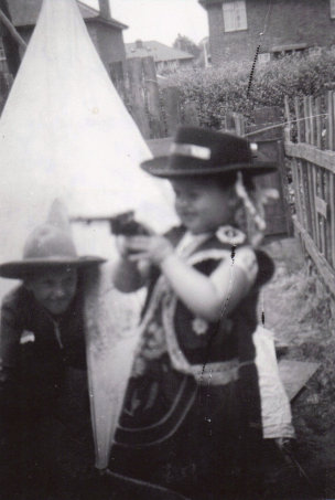 1950s cowboy childhood hayes middlesex hillingdon